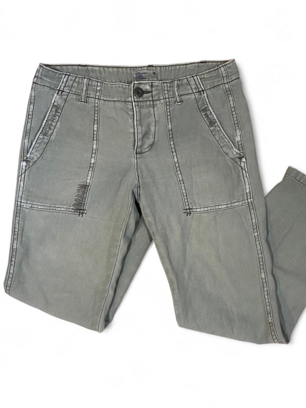 American Eagle Olive Green Pants Size 0